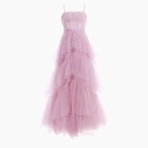 BCBGMAXAZRIA Tulle Corset Essential Gown